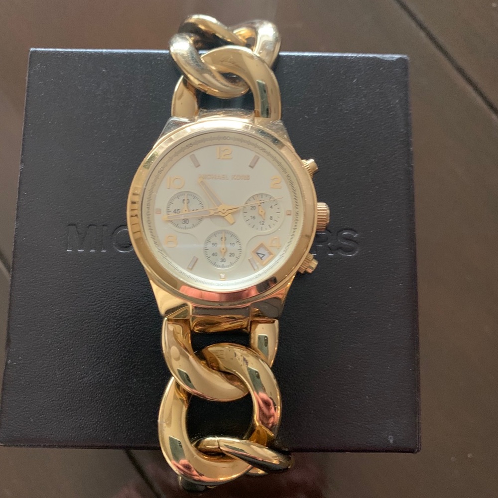 Michael Kors gold watch